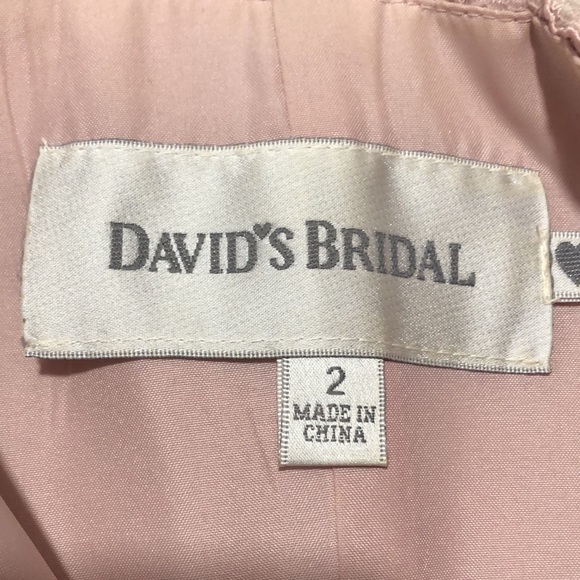 Bridesmaid Dress by David’s Bridal. Size 2. Only wore a few times. - Picture 4 of 4